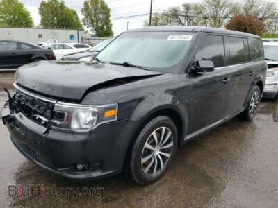 2013 Ford FLEX Flex SEL, black — VIN 2FMGK5C86DBD19894, Copart