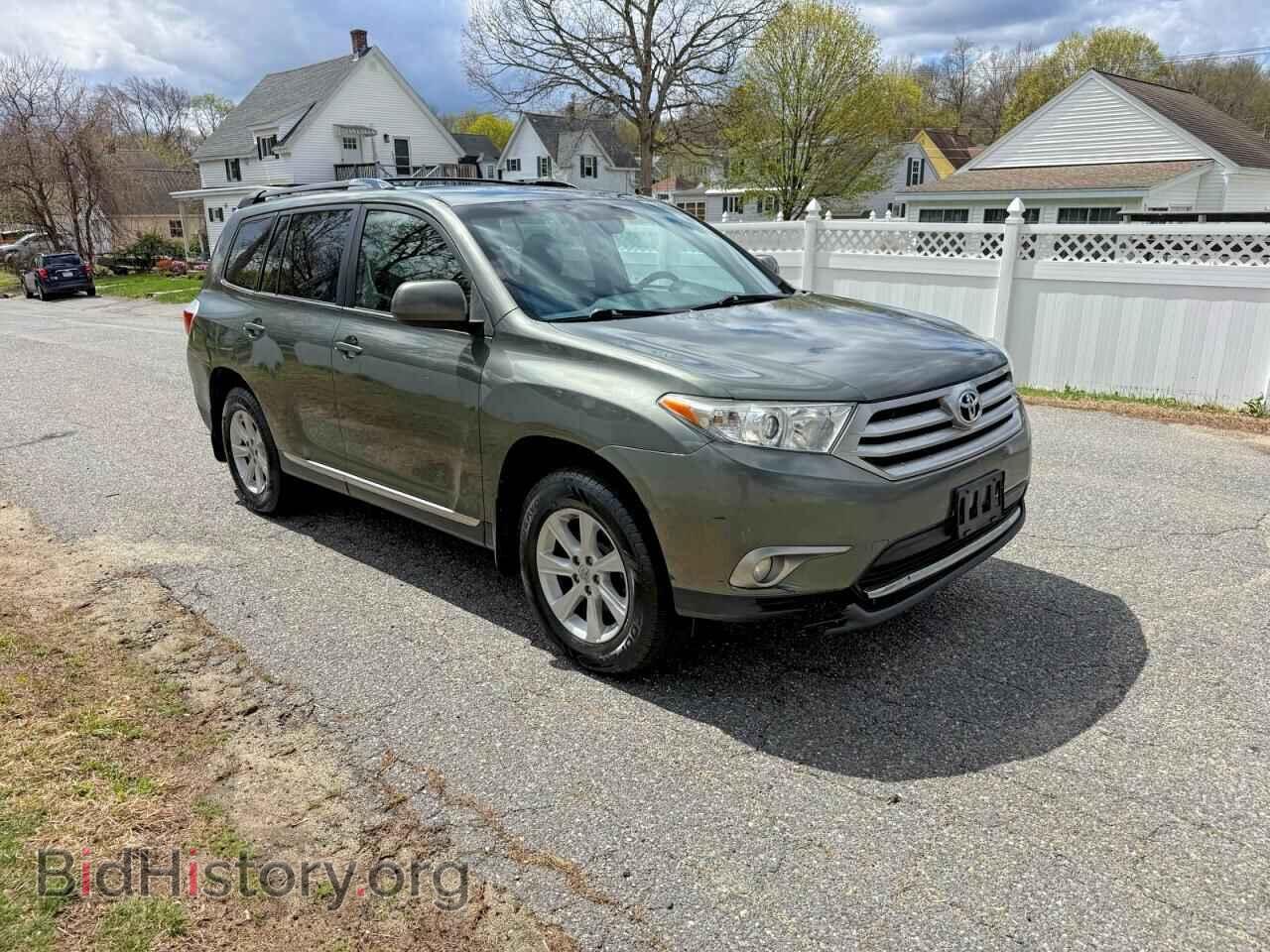Фотография 5TDBK3EH2DS220729 - TOYOTA HIGHLANDER 2013