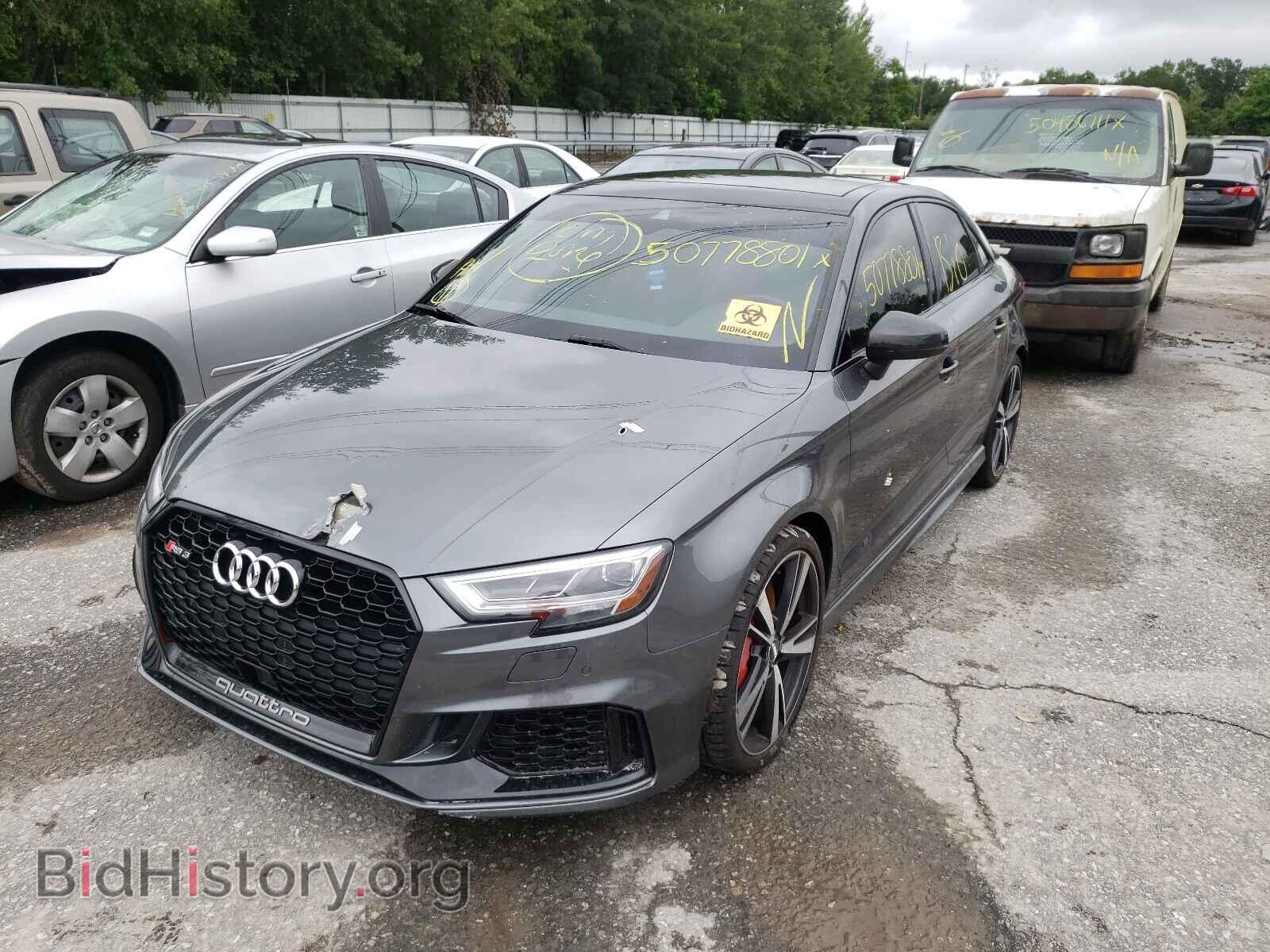 2018 AUDI RS3 - VIN: WUABWGFFXJ1907039 - Фото 2