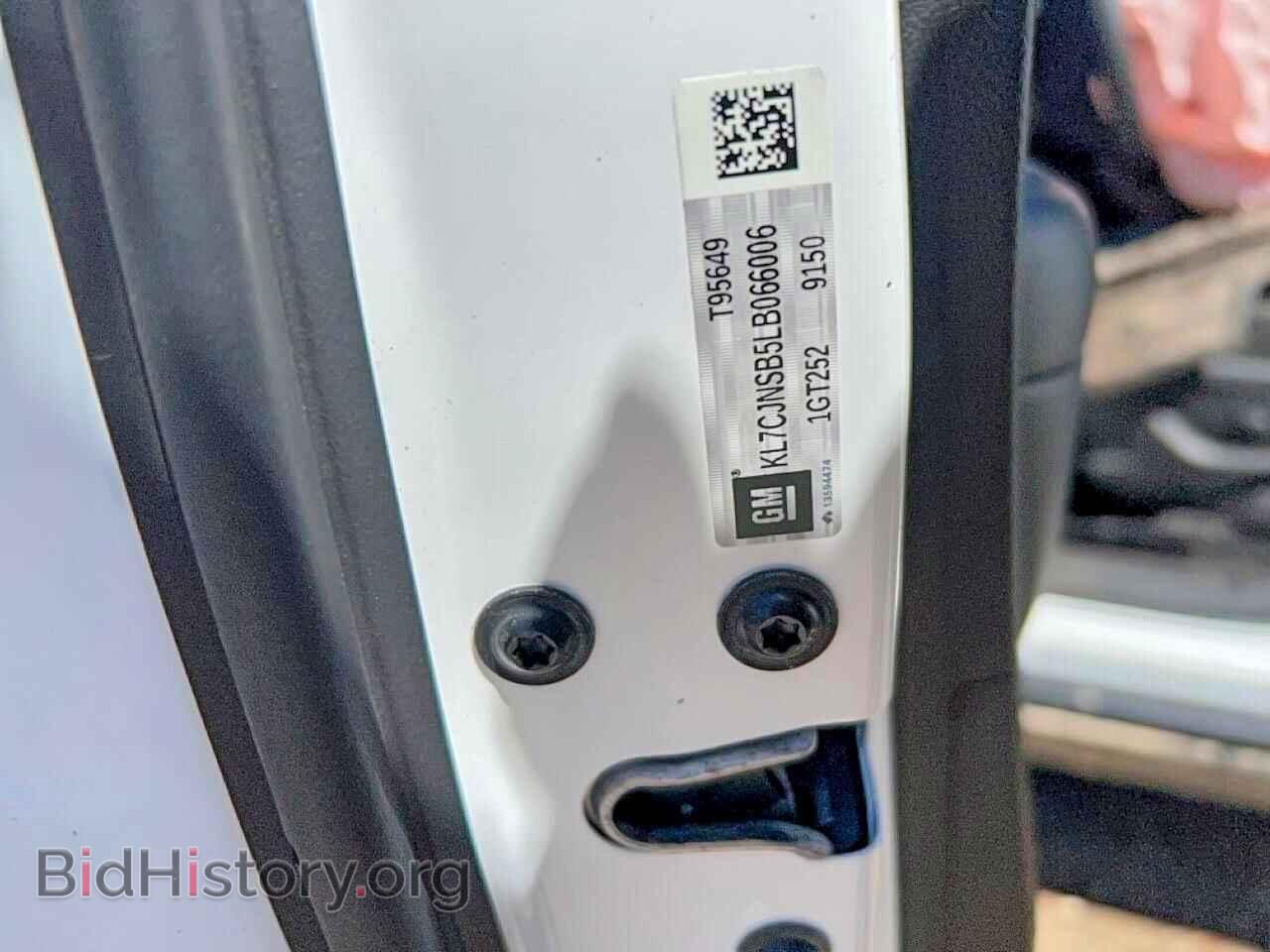 2020 CHEVROLET TRAX - VIN: KL7CJNSB5LB066006 - Фото 10