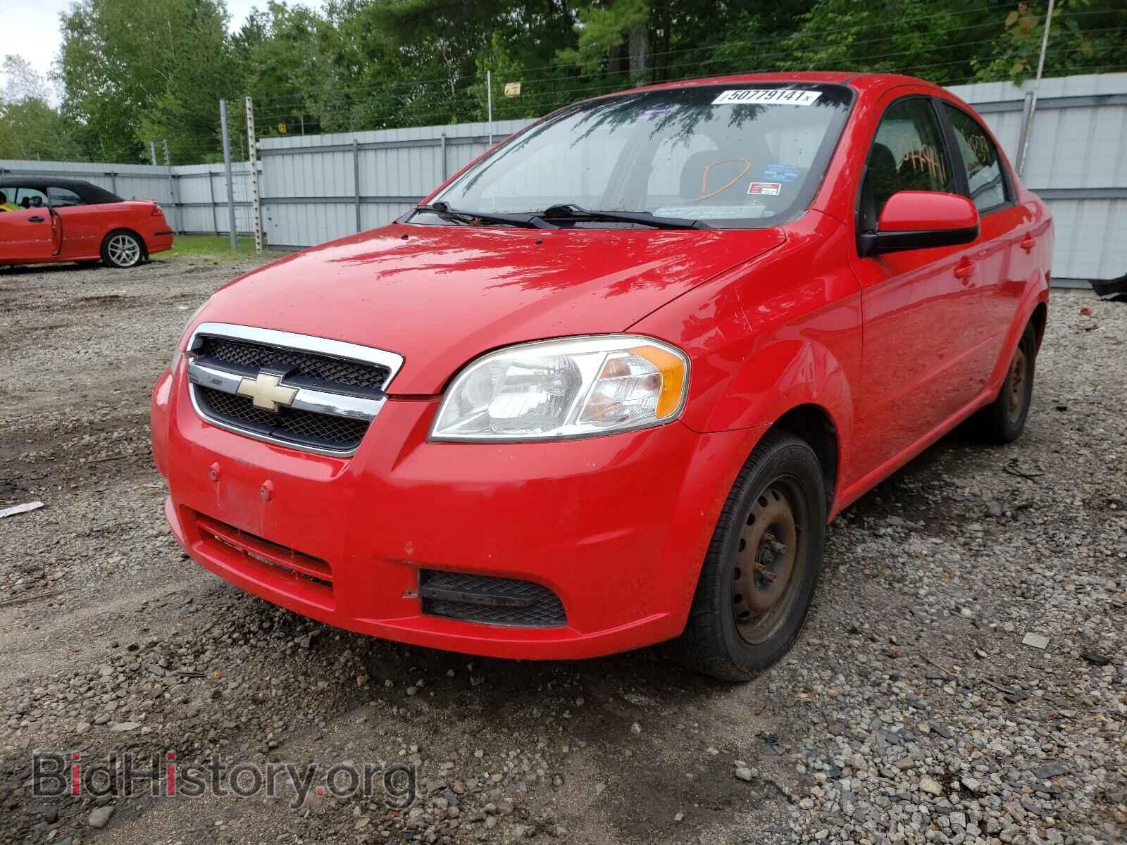 2011 CHEVROLET AVEO - VIN: KL1TD5DE1BB160018 - Фото 2