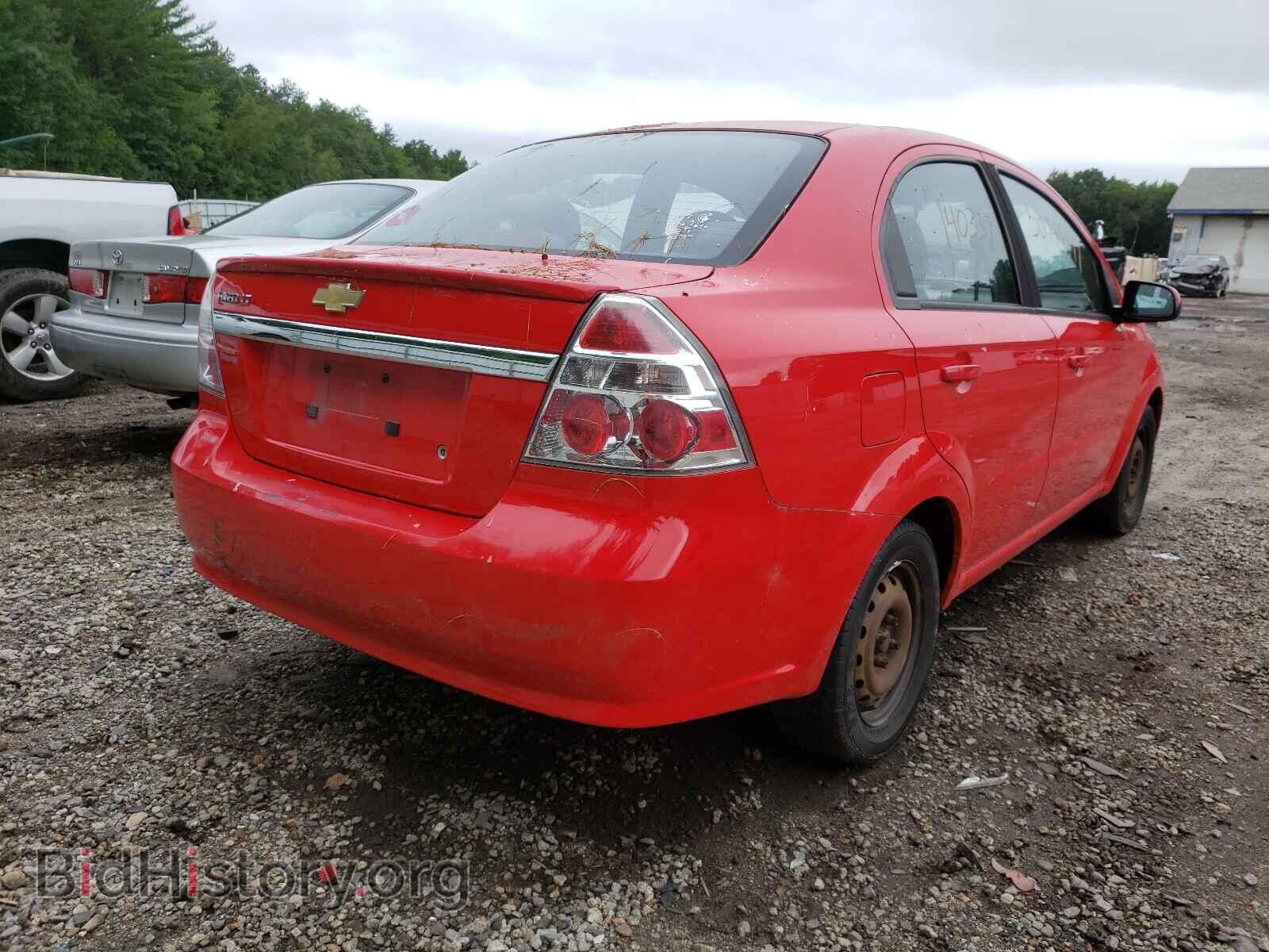 2011 CHEVROLET AVEO - VIN: KL1TD5DE1BB160018 - Фото 4