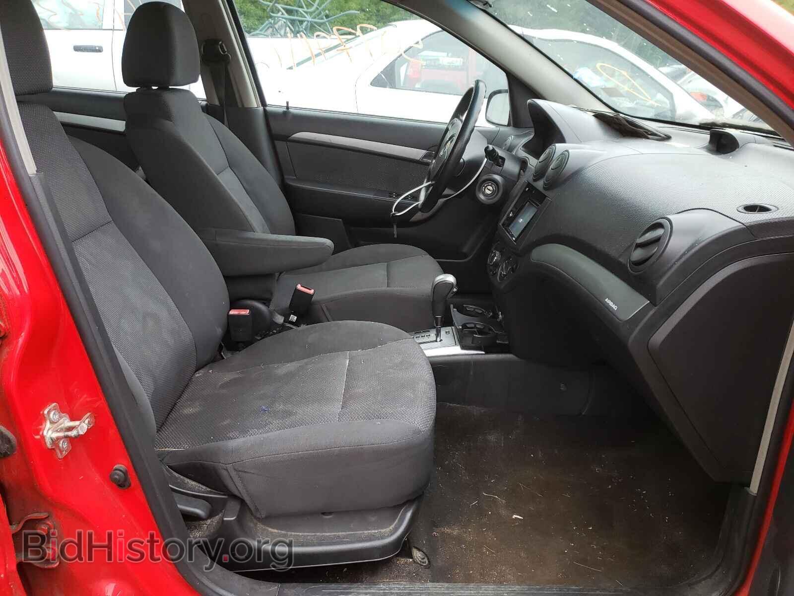 2011 CHEVROLET AVEO - VIN: KL1TD5DE1BB160018 - Фото 5