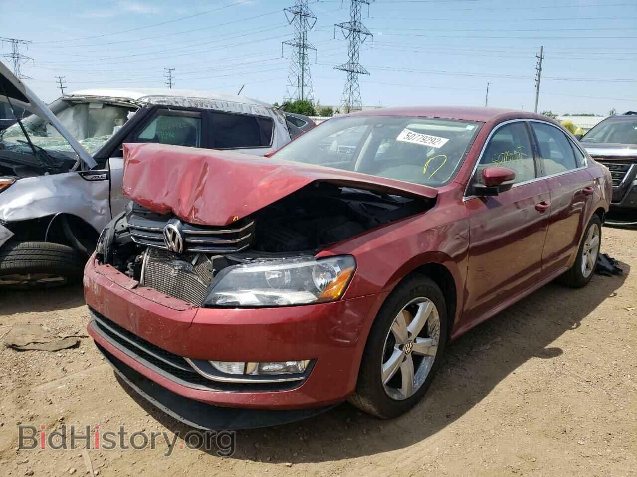 2015 VOLKSWAGEN PASSAT - VIN: 1VWAT7A35FC073768 - Фото 2