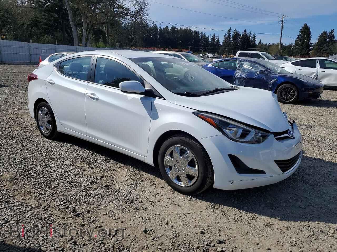 2016 HYUNDAI ELANTRA - VIN: 5NPDH4AE3GH721275 - Фото 4