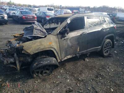 2020 Jeep COMPASS Sport, черный — VIN 3C4NJDAB2LT167526, Copart