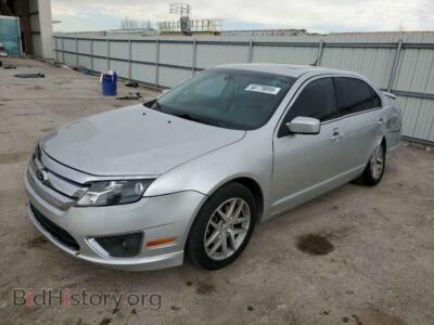 2012 Ford FUSION SEL, серебристый — VIN 3FAHP0JG1CR434397, Copart