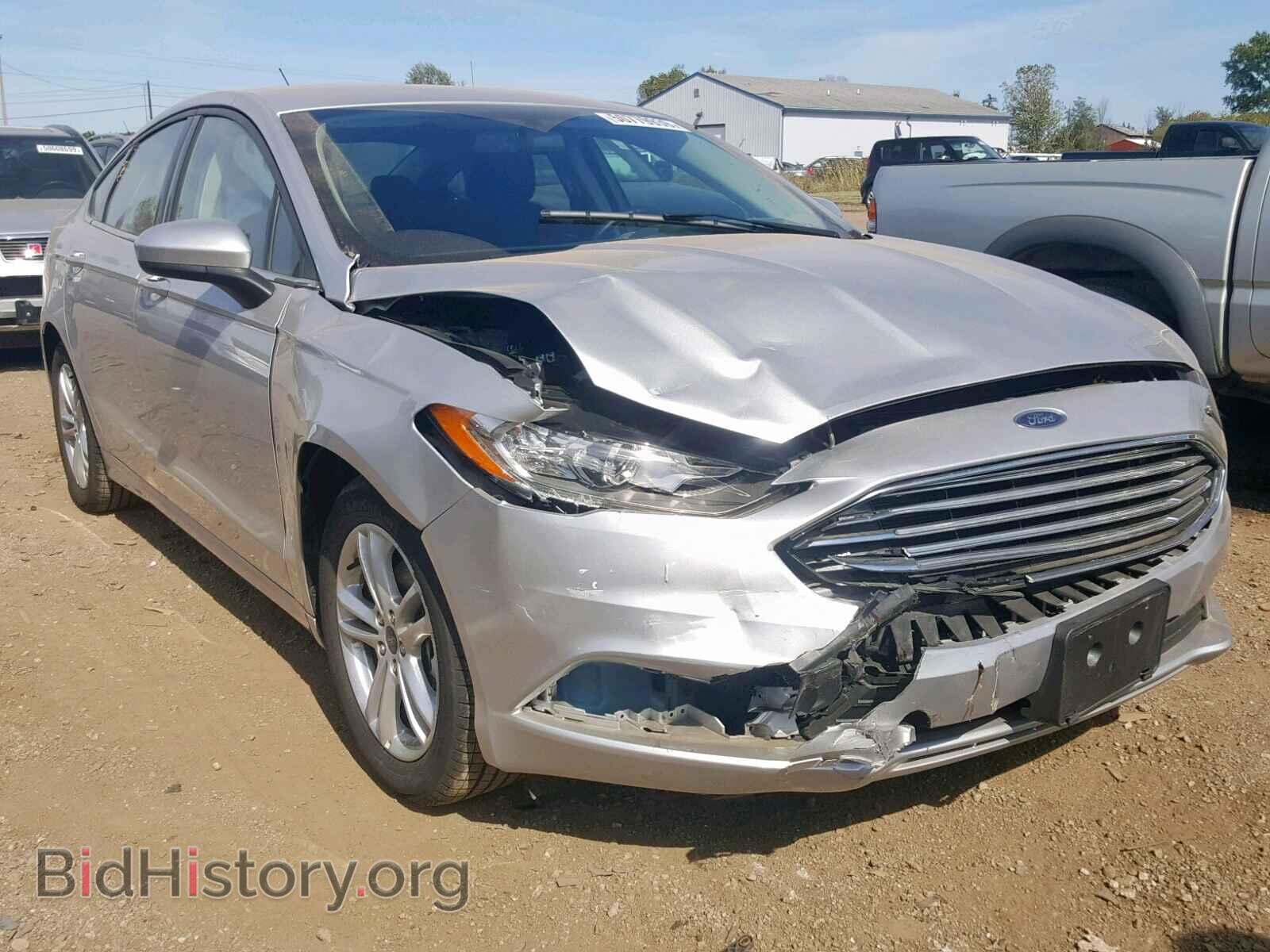 Photo 3FA6P0HDXJR239074 - FORD FUSION SE 2018
