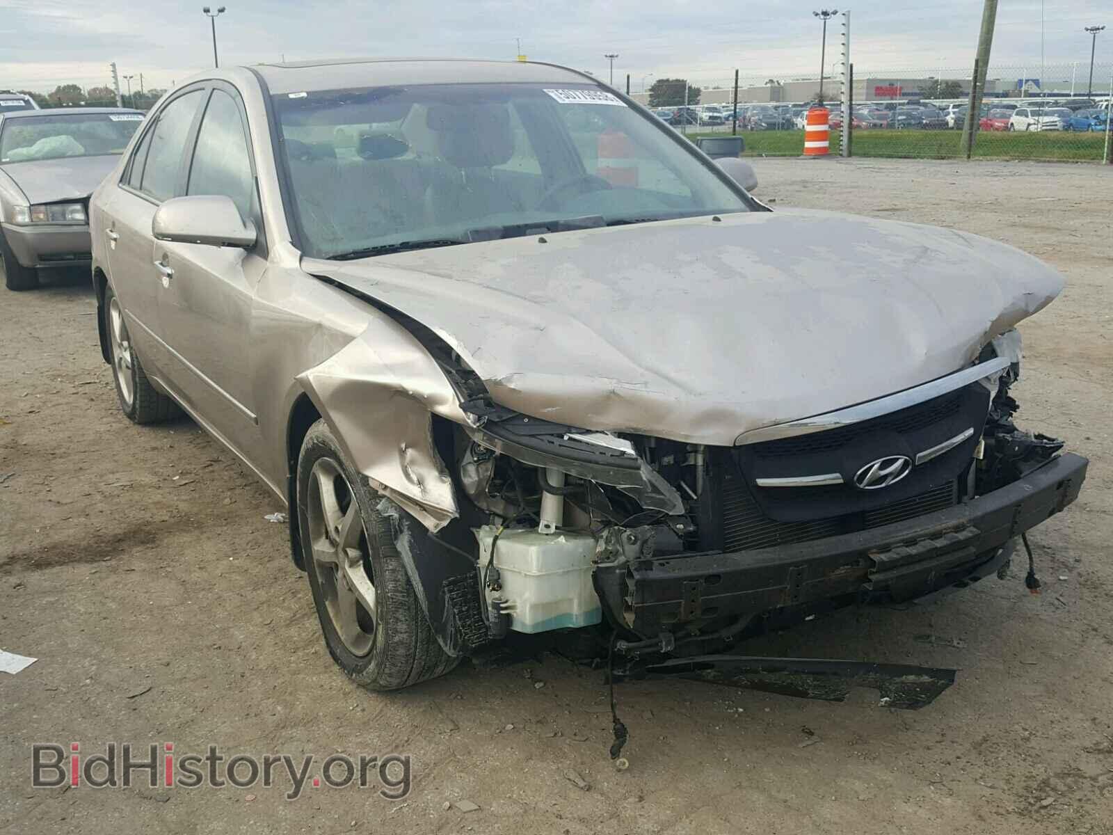 Photo 5NPEU46F38H312096 - HYUNDAI SONATA 2008