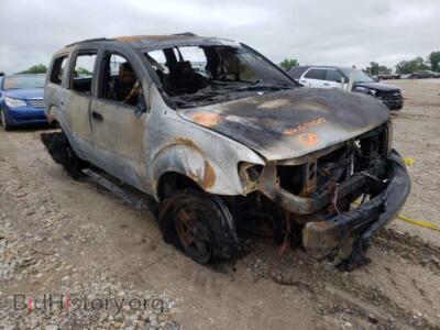2008 Dodge DURANGO Durango SL, blue — VIN 1D8HB48N18F123420, Copart