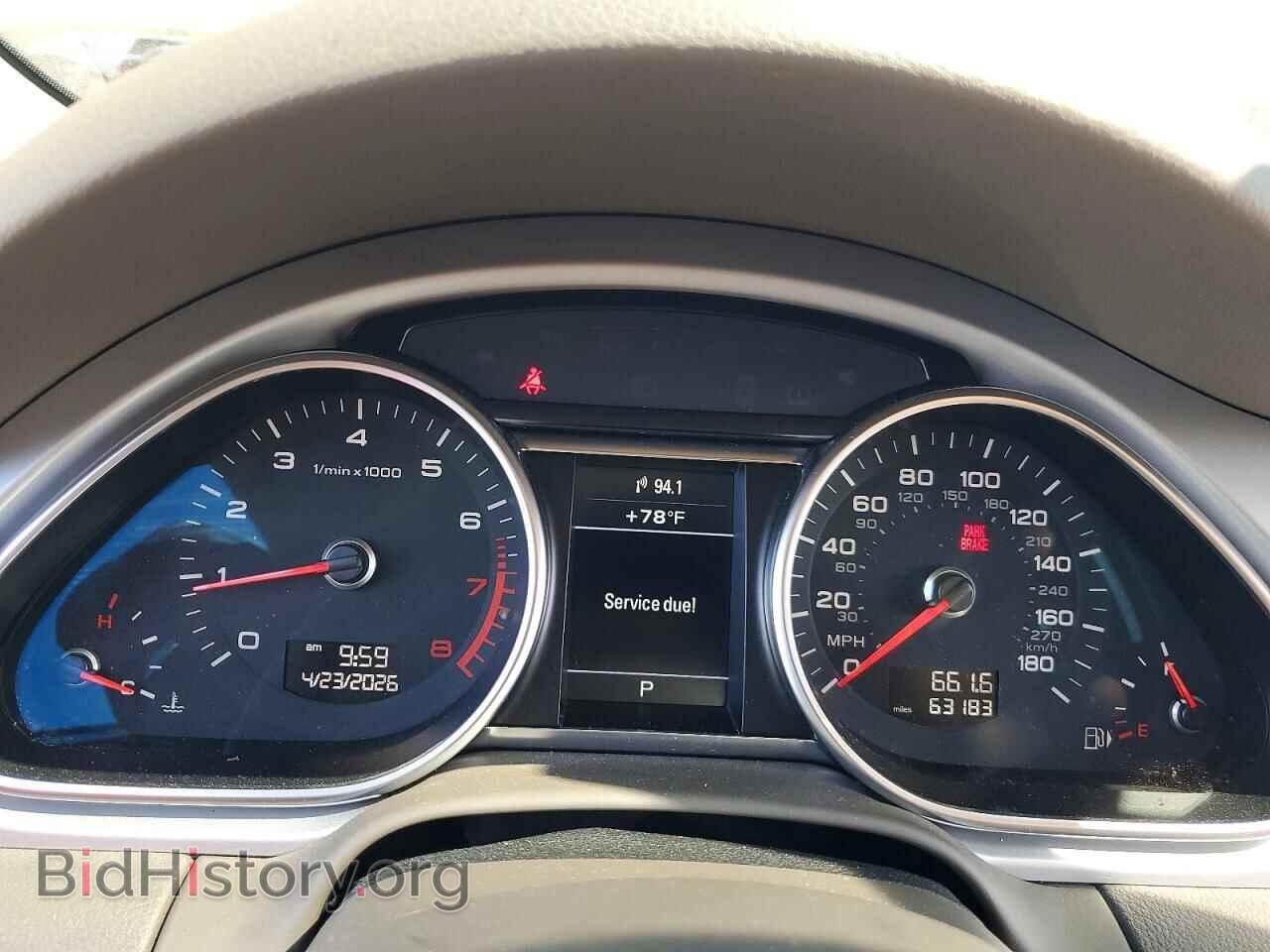 2014 AUDI Q7 - VIN: WA1LGAFEXED003368 - Photo 9