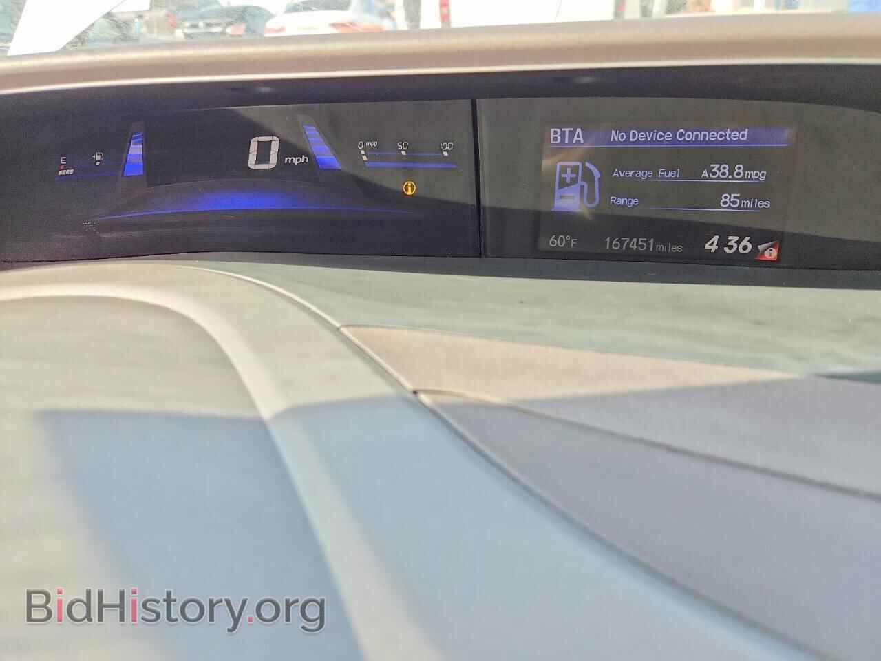 2012 HONDA CIVIC - VIN: JHMFB4F29CS010263 - Фото 9
