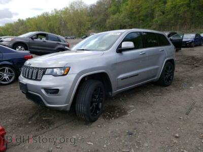2021 Jeep GRAND CHER, серебристый — VIN 1C4RJFAG1MC588093, Copart