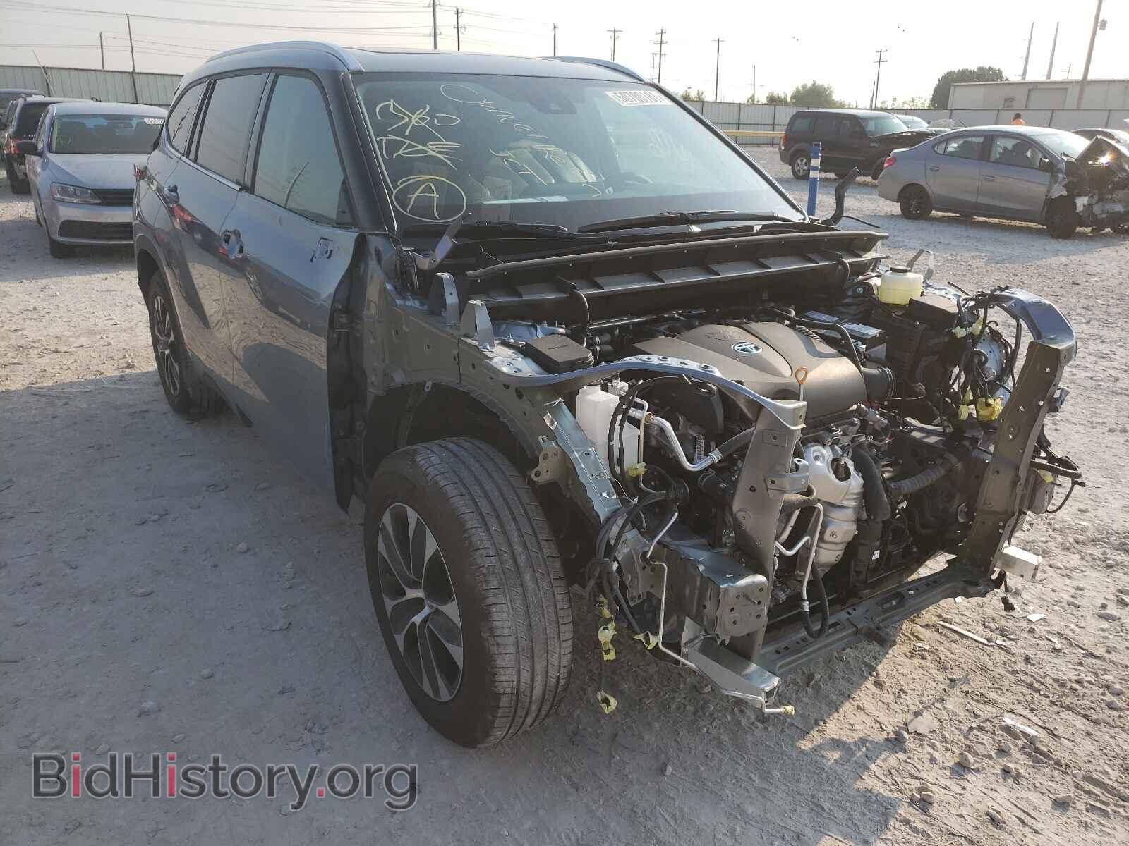 Фотография 5TDGZRAH1MS063429 - TOYOTA HIGHLANDER 2021