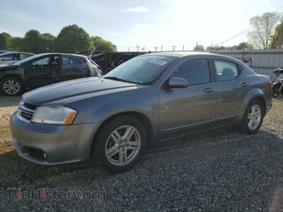 2013 Dodge AVENGER SXT, серый — VIN 1C3CDZCB3DN590341, Copart