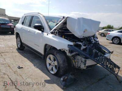 2012 Jeep COMPASS Compass LA, white — VIN 1C4NJDEB9CD539976, Copart