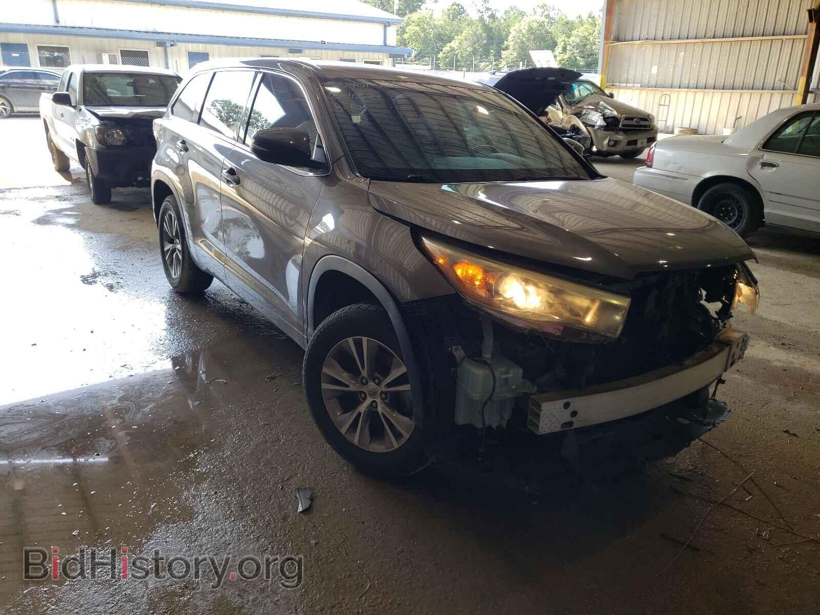 Фотография 5TDZKRFH9FS059010 - TOYOTA HIGHLANDER 2015