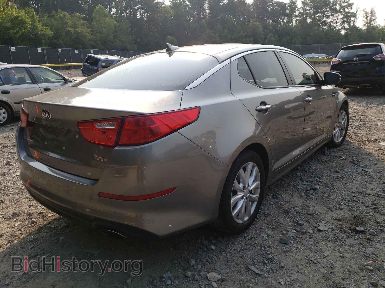 2015 KIA OPTIMA - VIN: 5XXGM4A70FG452012 - Photo 4