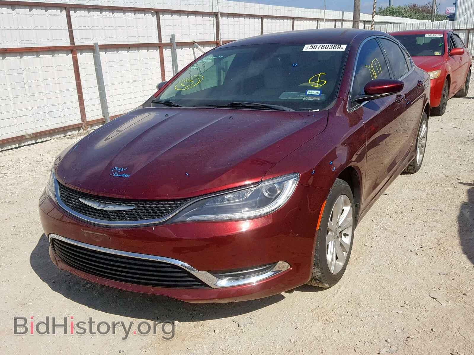 2015 CHRYSLER 200 - VIN: 1C3CCCAB4FN748742 - Фото 2