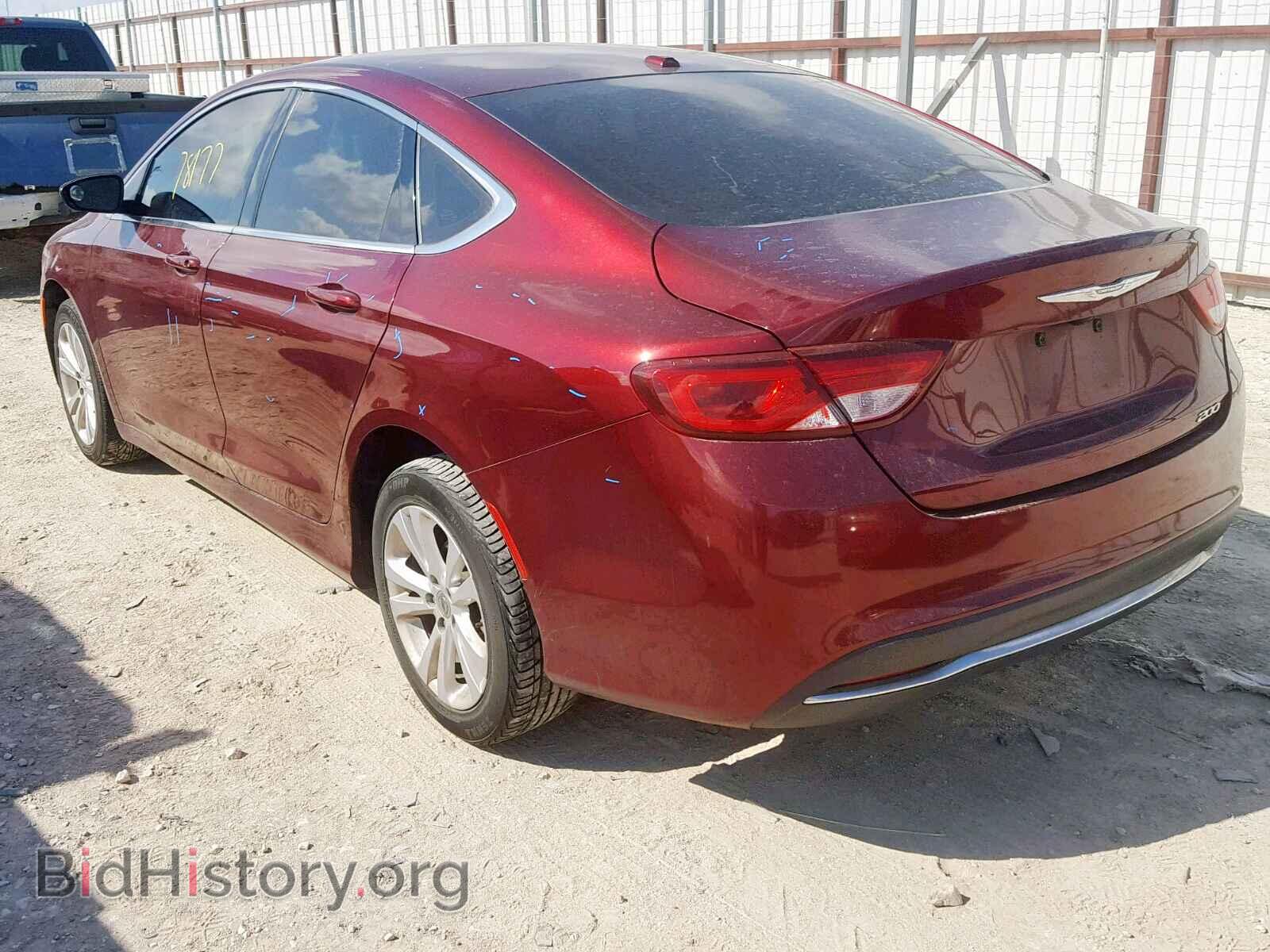 2015 CHRYSLER 200 - VIN: 1C3CCCAB4FN748742 - Фото 3