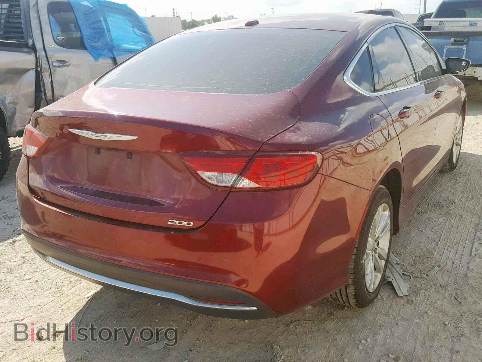 2015 CHRYSLER 200 - VIN: 1C3CCCAB4FN748742 - Фото 4