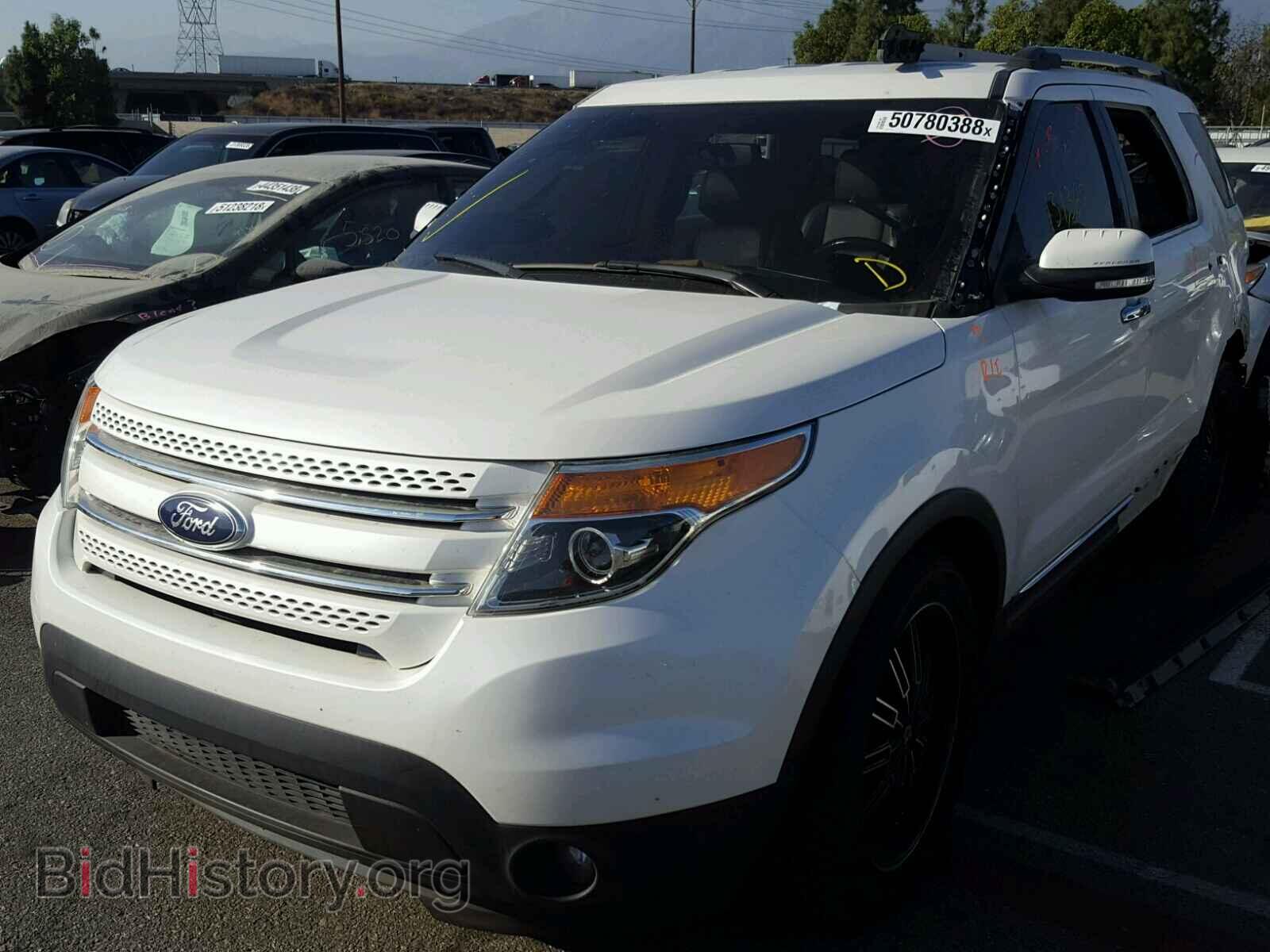 2014 FORD EXPLORER L - VIN: 1FM5K7F80EGA55855 - Фото 2