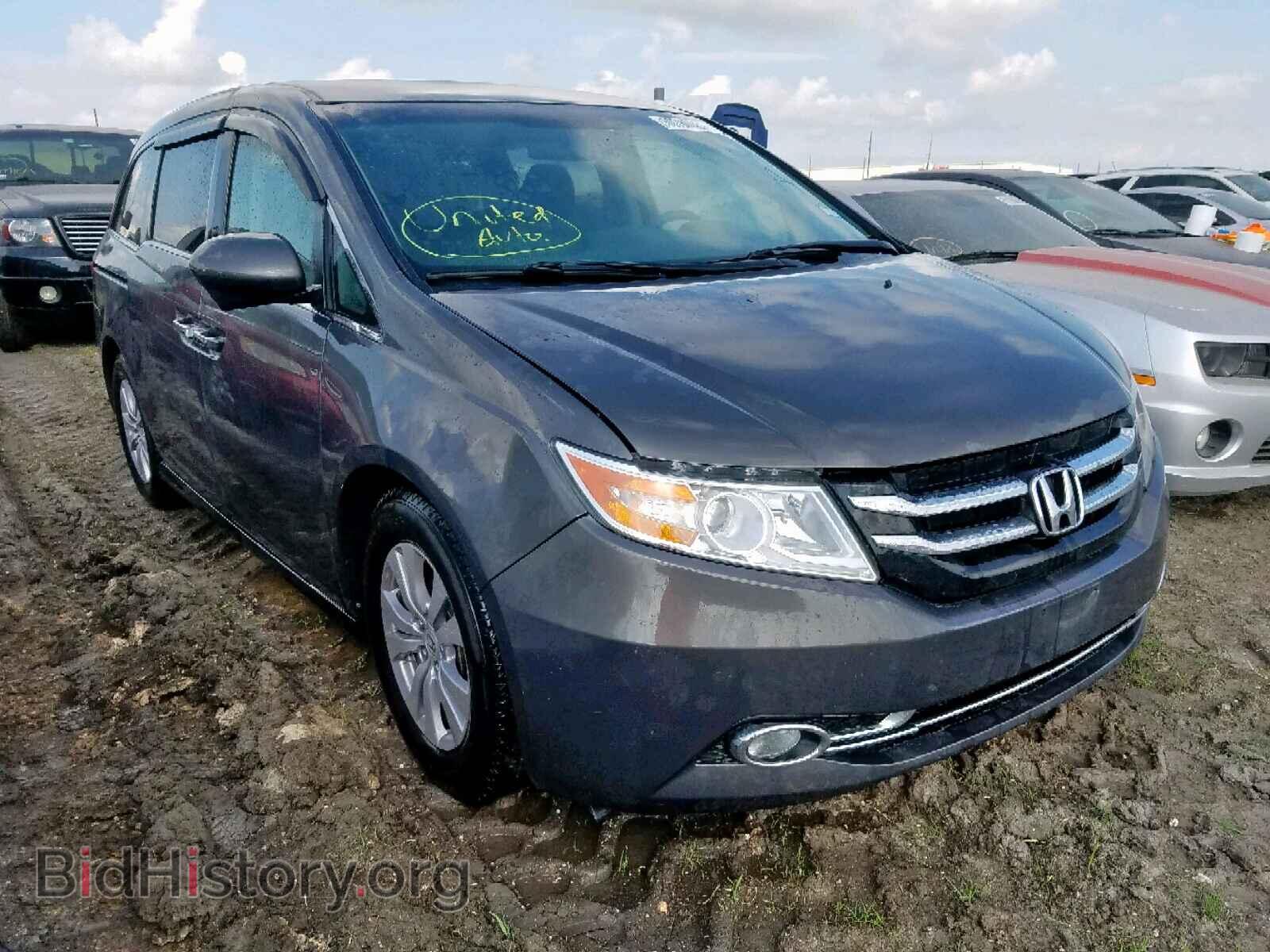Фотография 5FNRL5H46EB007420 - HONDA ODYSSEY EX 2014