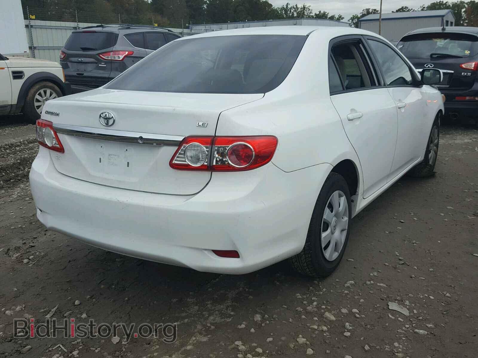 2011 TOYOTA COROLLA BA - VIN: 2T1BU4EE3BC729787 - Фото 4