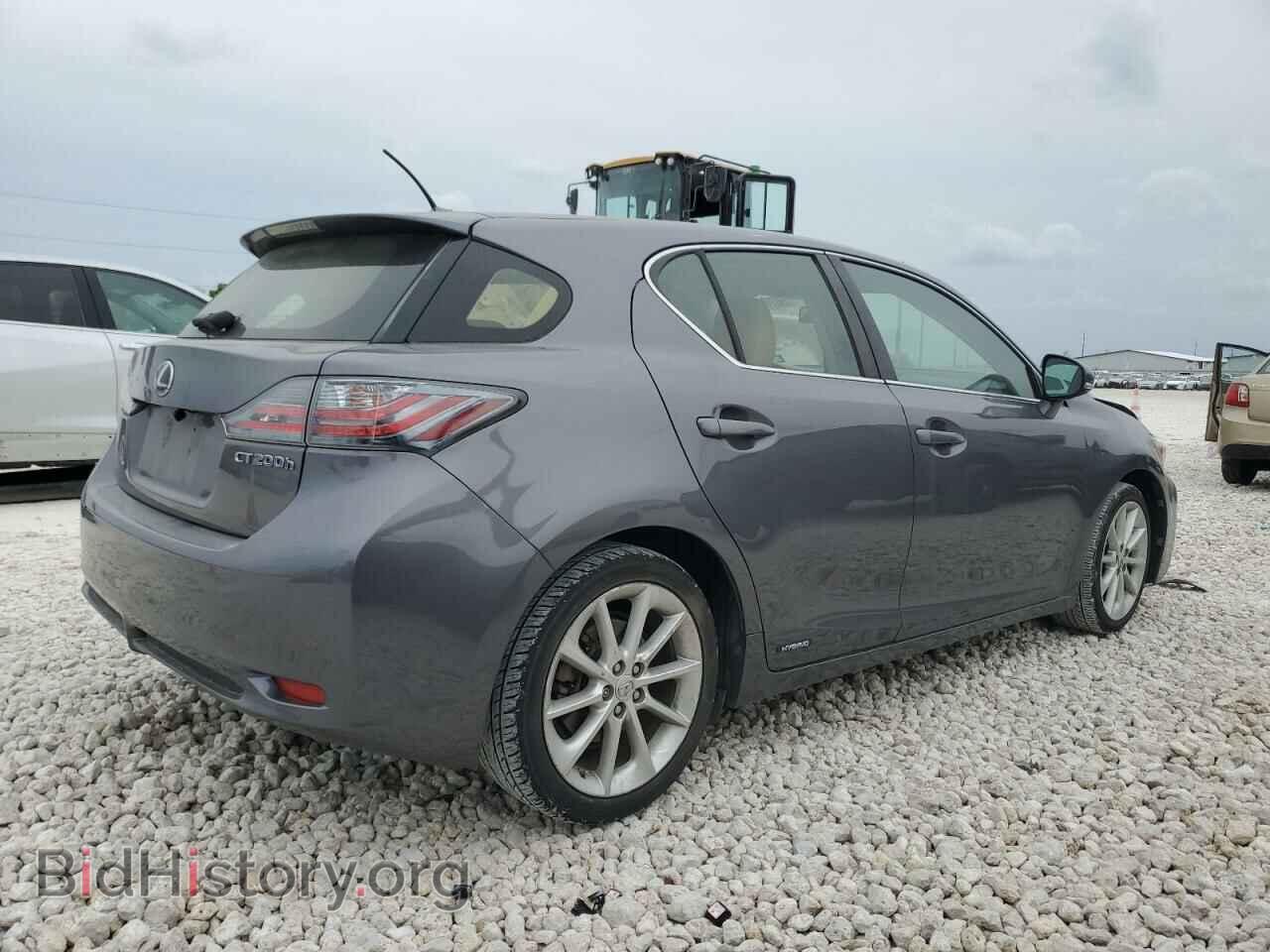2012 LEXUS CT 200 - VIN: JTHKD5BH0C2116626 - Фото 3