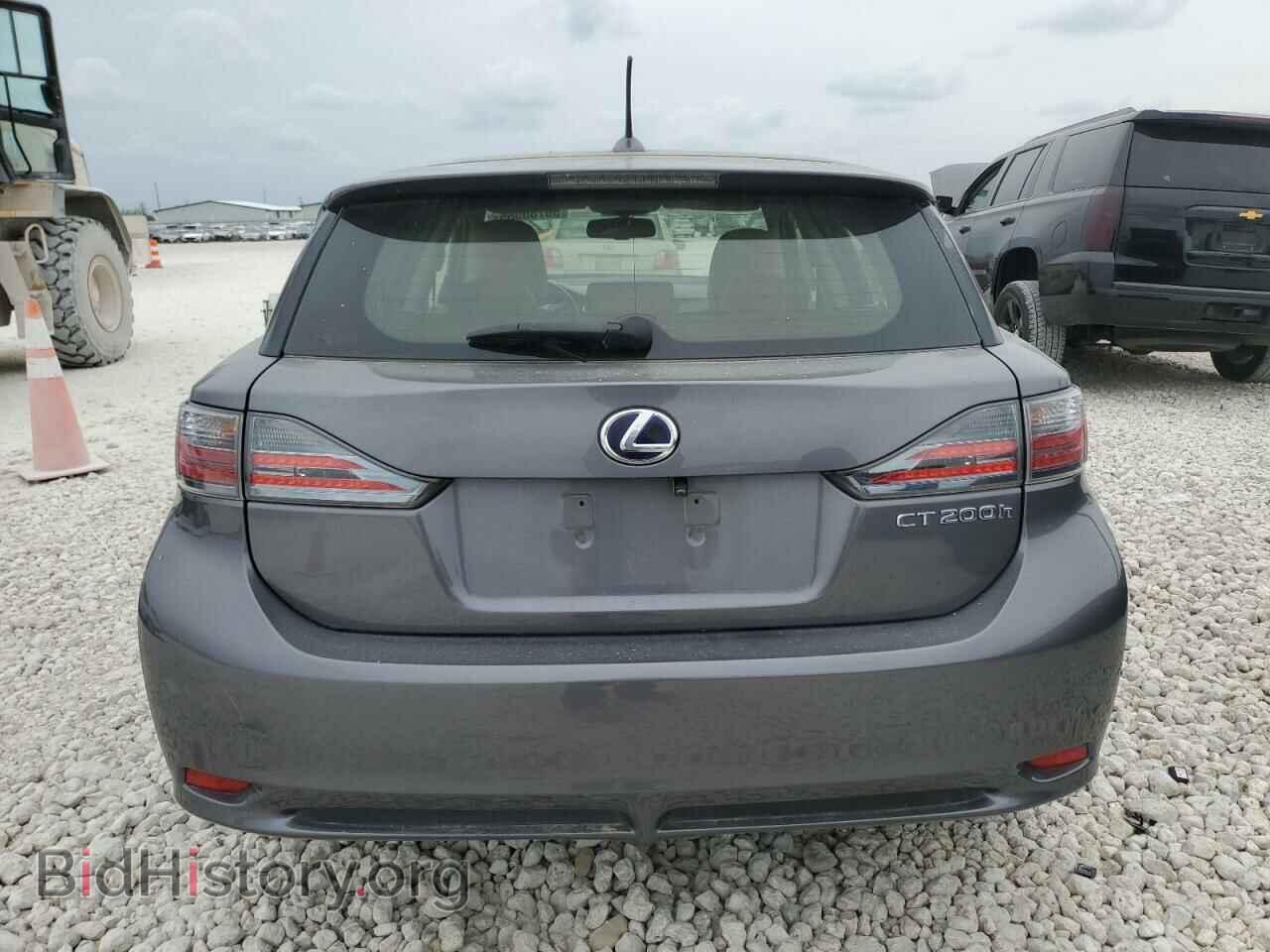 2012 LEXUS CT 200 - VIN: JTHKD5BH0C2116626 - Фото 6