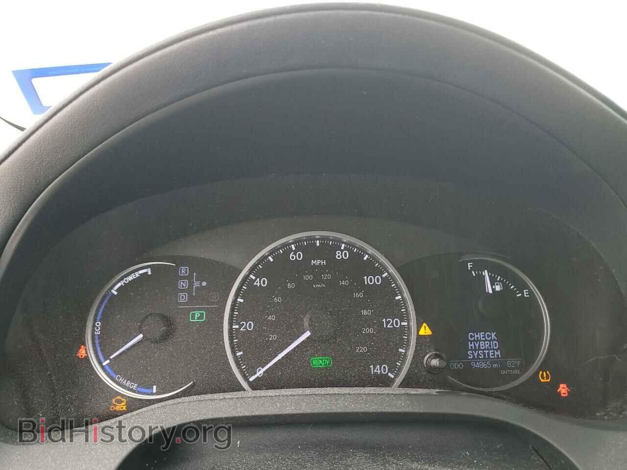 2012 LEXUS CT 200 - VIN: JTHKD5BH0C2116626 - Фото 9