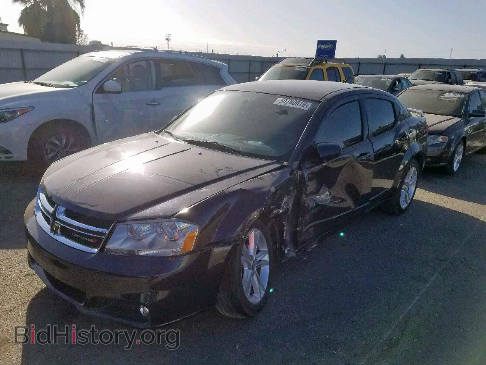 2012 DODGE AVENGER - VIN: 1C3CDZEG7CN309990 - Фото 2