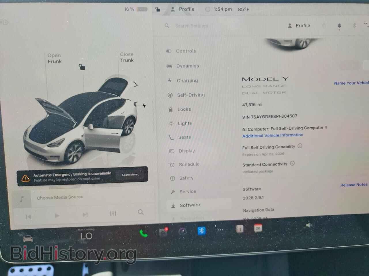 2023 TESLA MODEL Y - VIN: 7SAYGDEE8PF804507 - Фото 9