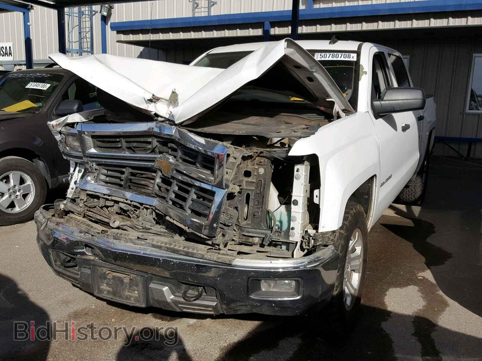 2014 CHEVROLET SILVERADO - VIN: 3GCUKREC9EG168323 - Фото 2