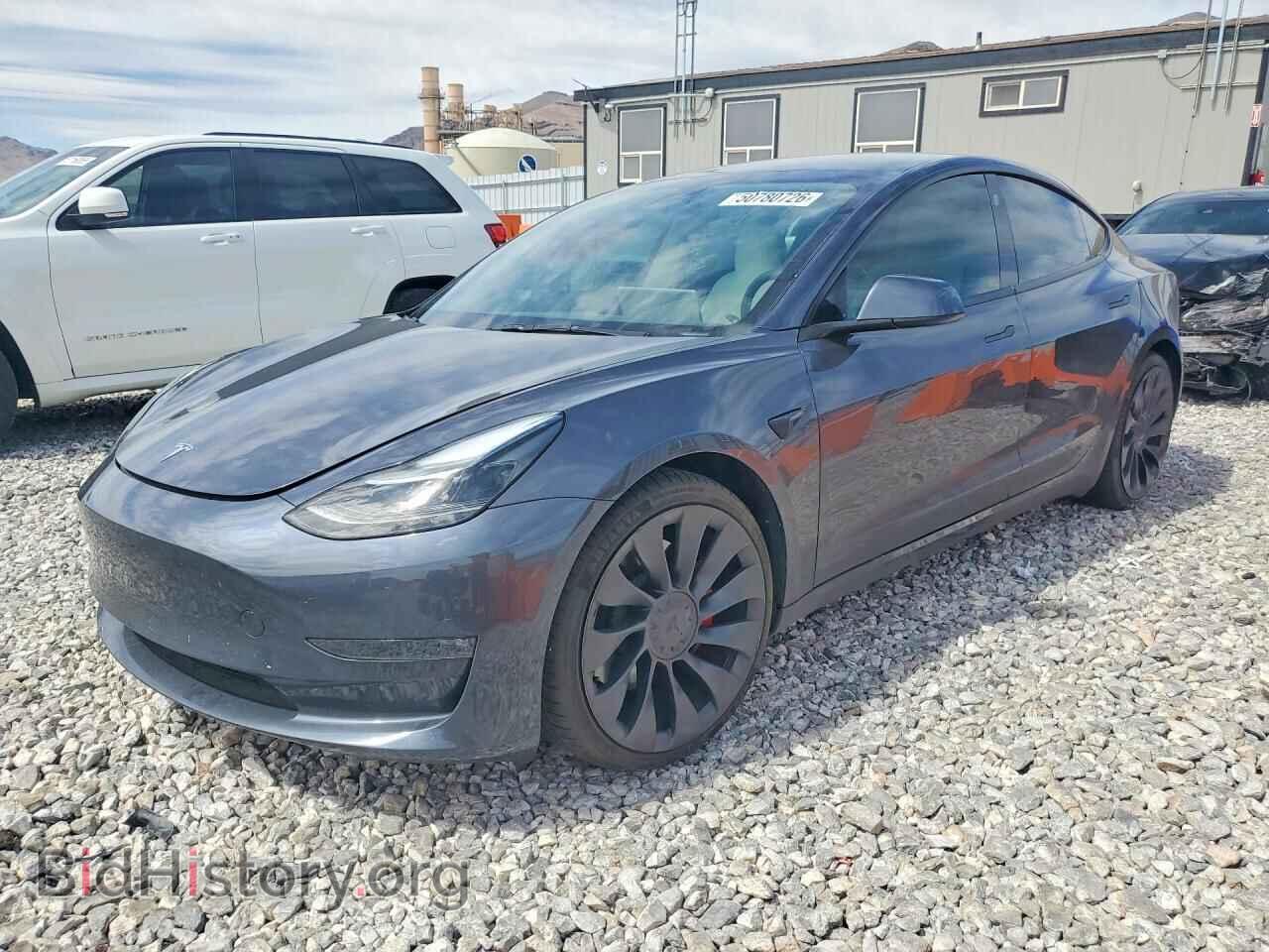 Фотография 5YJ3E1EC7PF619200 - TESLA MODEL 3 2023