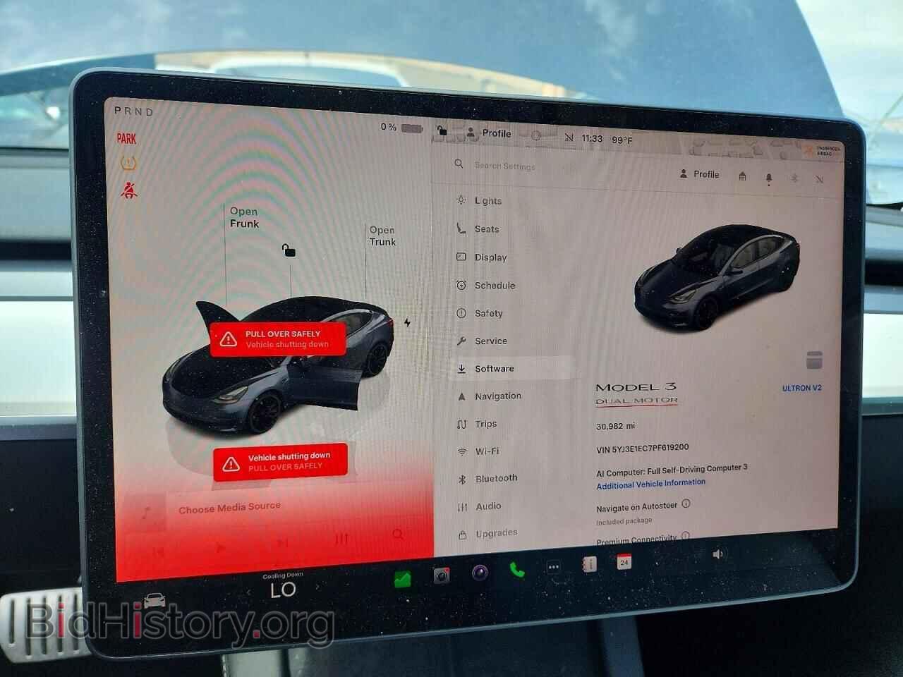2023 TESLA MODEL 3 - VIN: 5YJ3E1EC7PF619200 - Фото 9