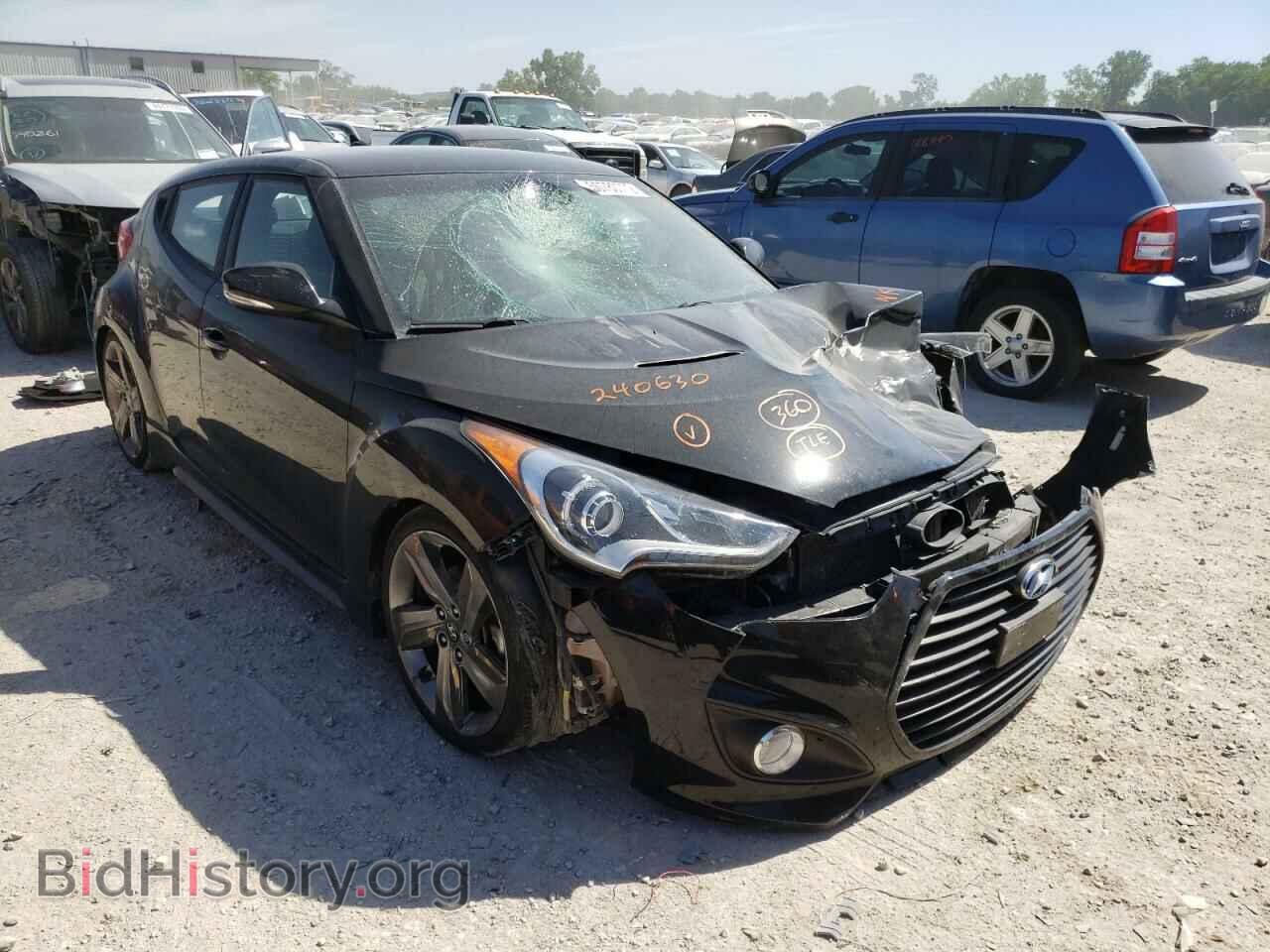 Photo KMHTC6AE5FU240630 - HYUNDAI VELOSTER 2015