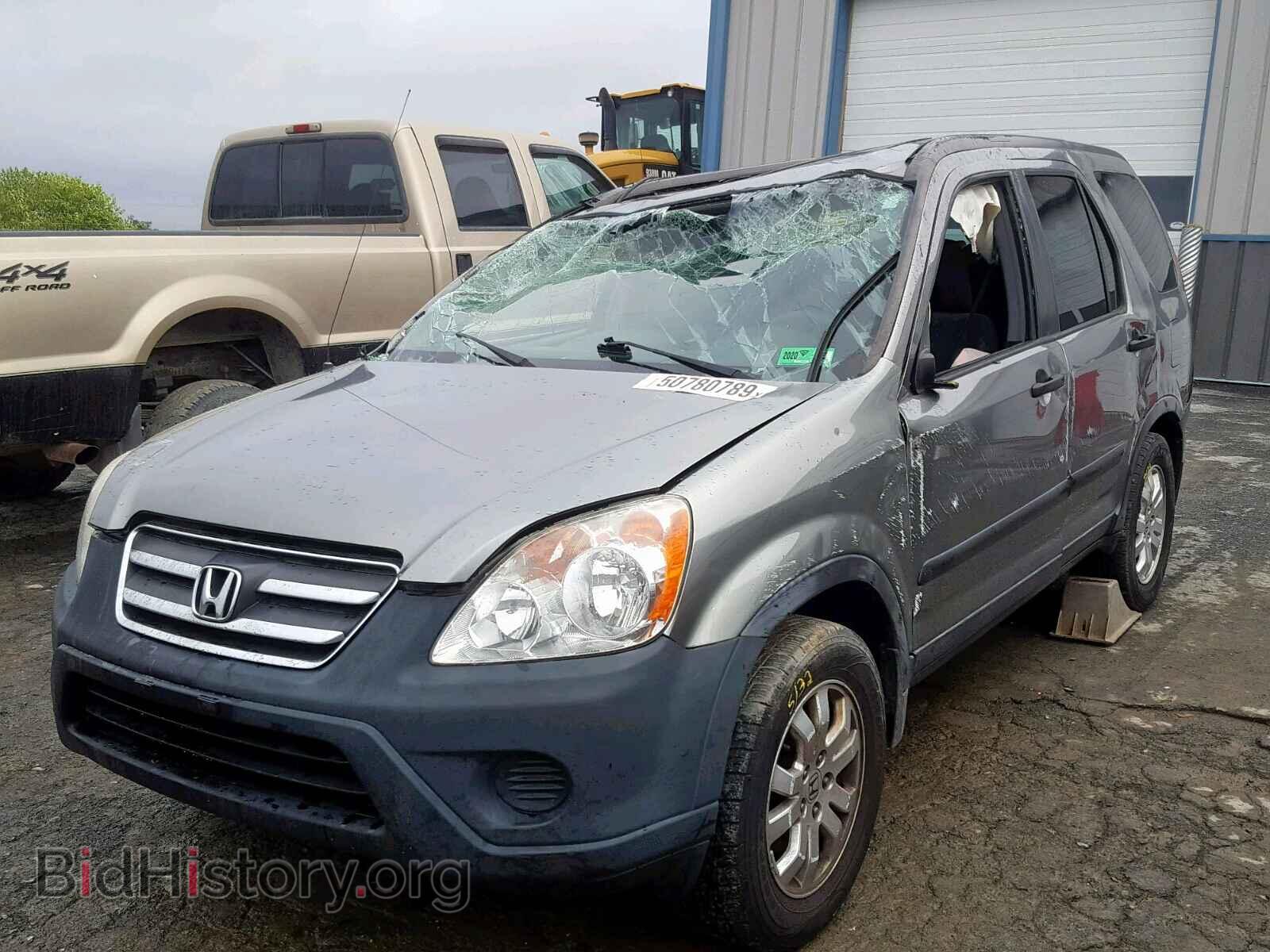 2006 HONDA CR-V EX - VIN: JHLRD78816C045313 - Фото 2