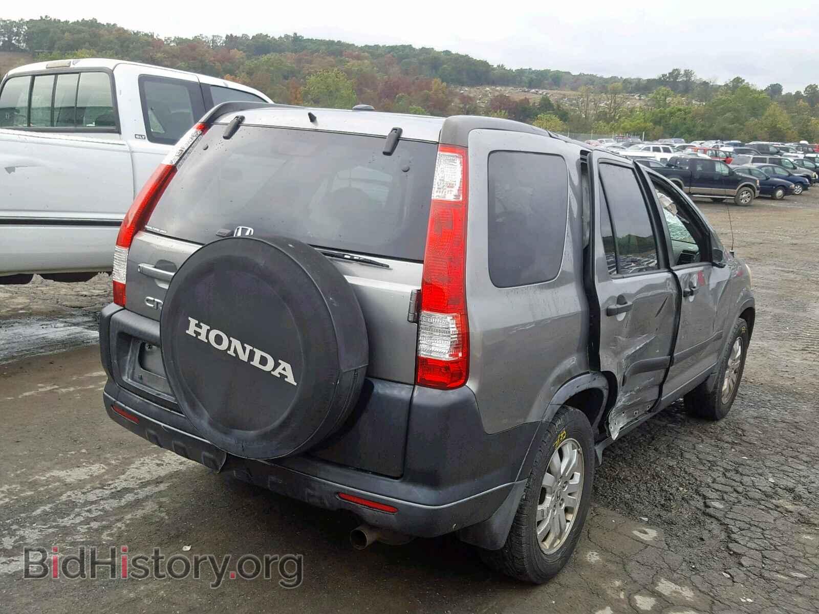2006 HONDA CR-V EX - VIN: JHLRD78816C045313 - Фото 4