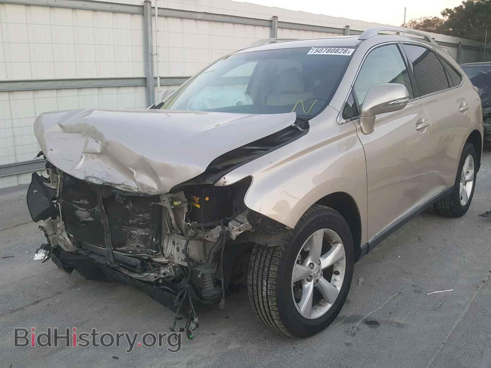 2011 LEXUS RX 350 - VIN: 2T2BK1BA9BC084743 - Фото 2