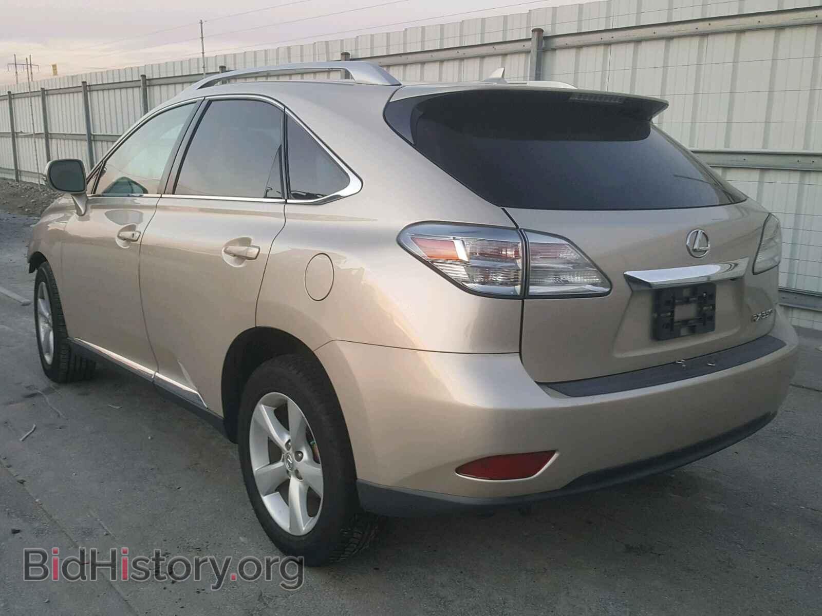 2011 LEXUS RX 350 - VIN: 2T2BK1BA9BC084743 - Фото 3