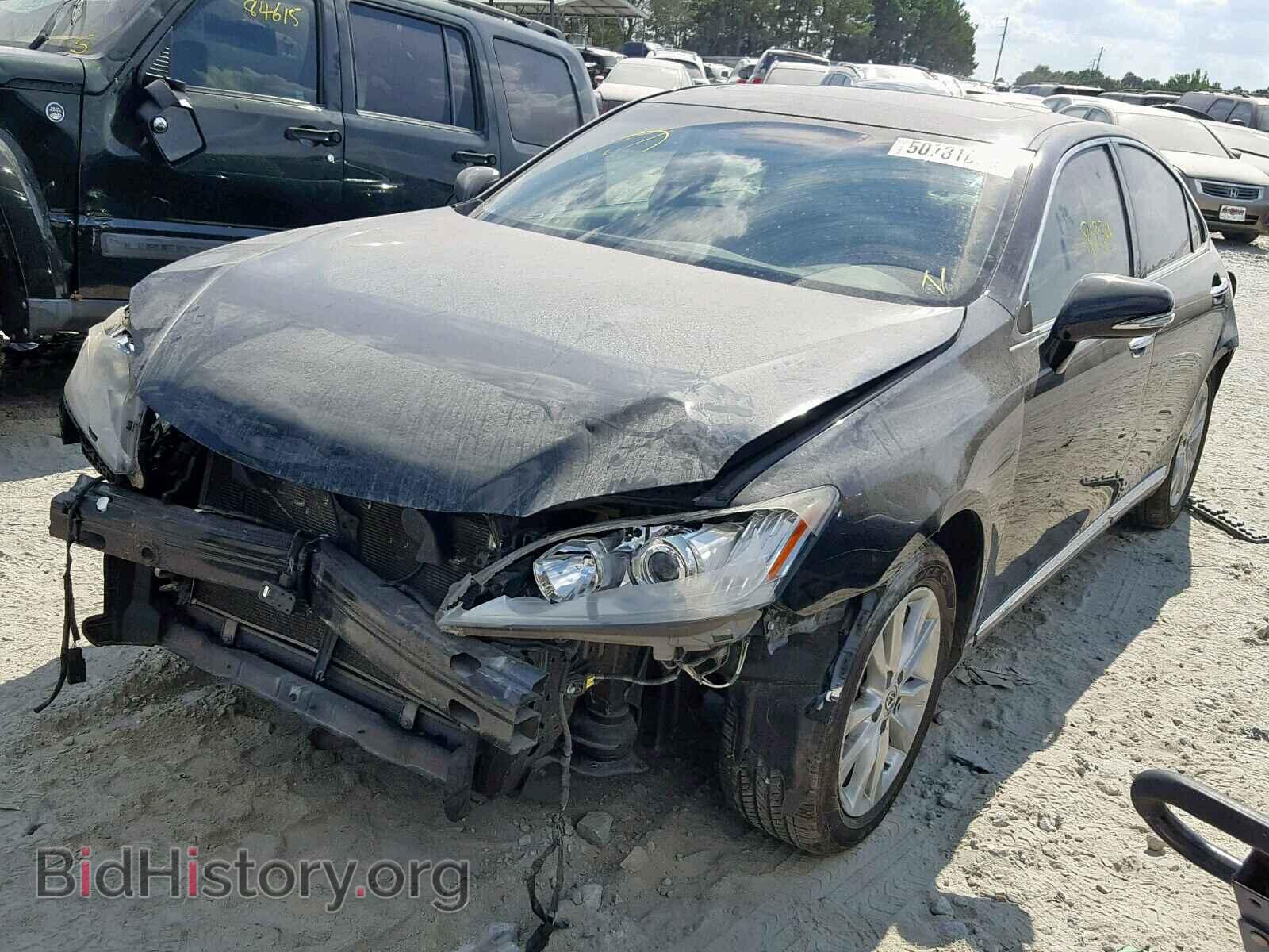 2011 LEXUS ES350 - VIN: JTHBK1EG7B2449812 - Фото 2