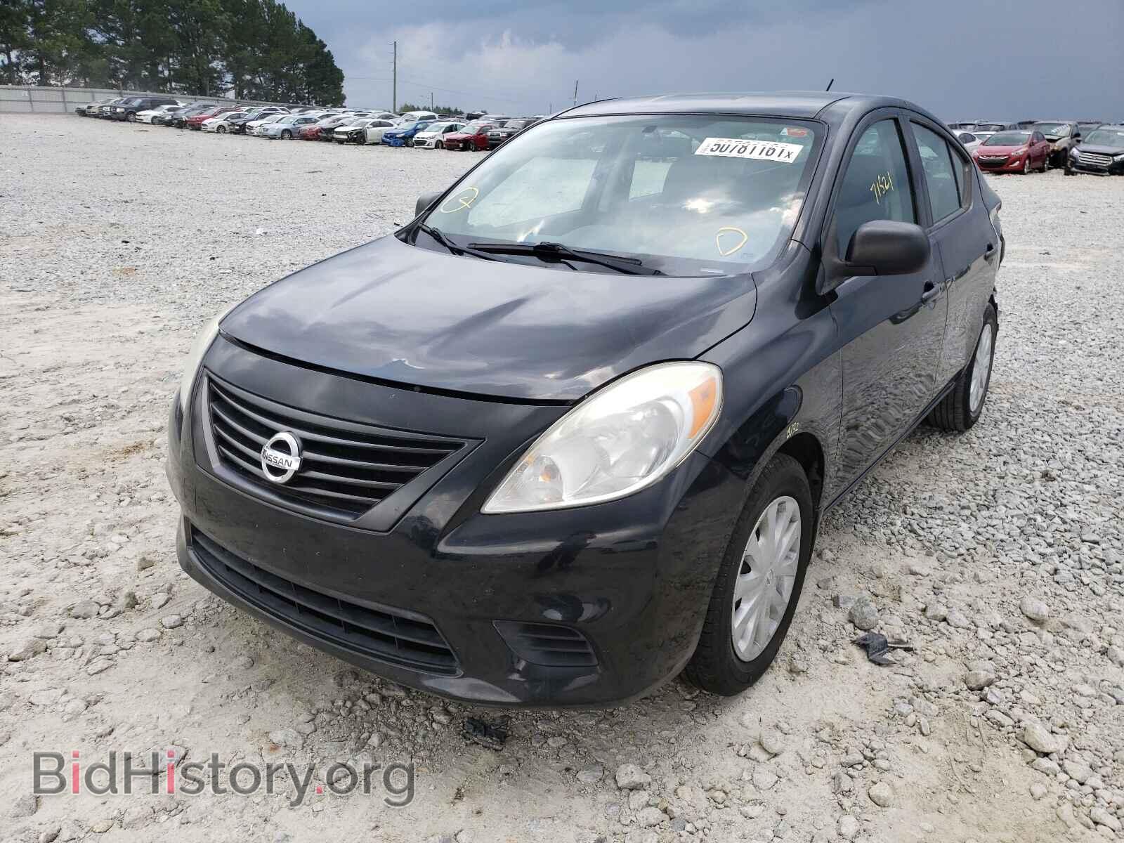 2012 NISSAN VERSA - VIN: 3N1CN7AP6CL914363 - Фото 2