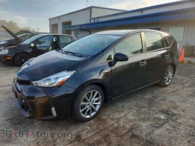 2015 Toyota PRIUS Five, черный — VIN JTDZN3EU1FJ034439, Copart