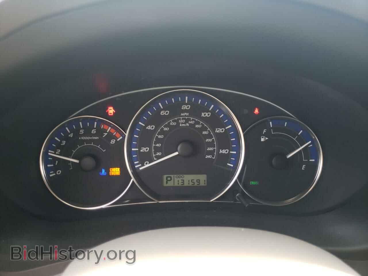2010 SUBARU FORESTER - VIN: JF2SH6AC2AH716304 - Фото 8