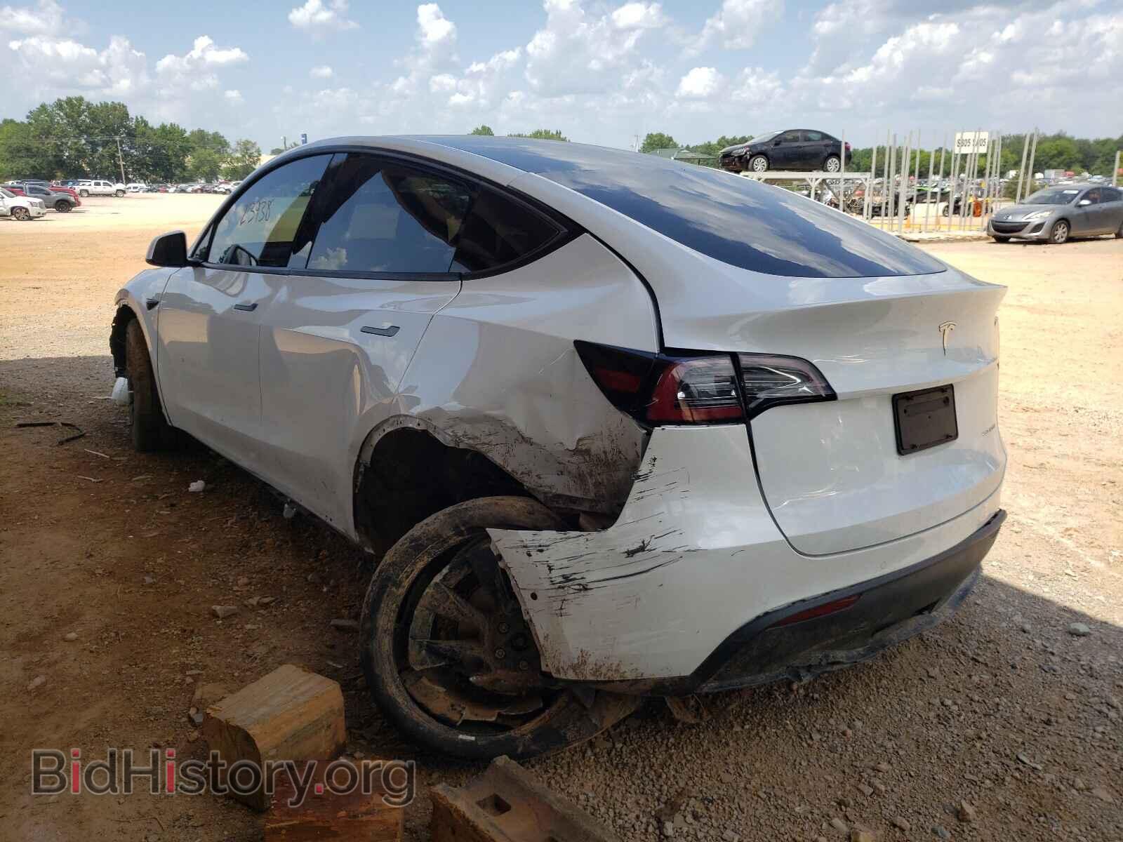 2020 TESLA MODEL Y - VIN: 5YJYGDEE7LF014719 - Фото 3