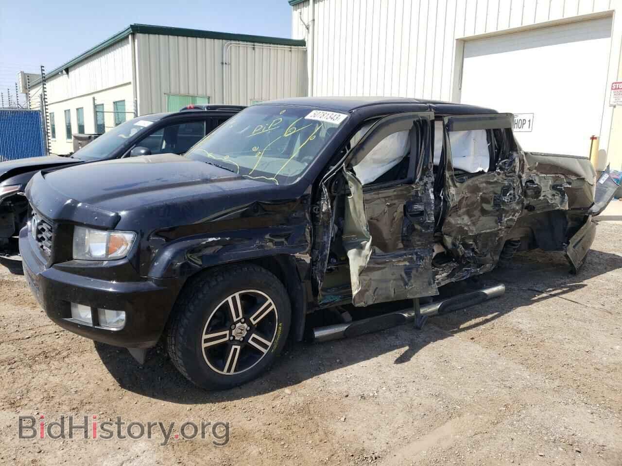 Photo 5FPYK1F74CB551522 - HONDA RIDGELINE 2012