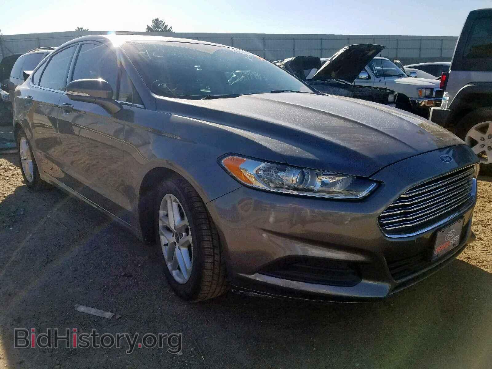 Photo 3FA6P0HR1DR306922 - FORD FUSION SE 2013