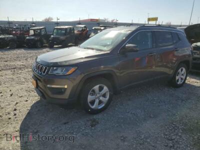 2019 Jeep COMPASS Latitude, черный — VIN 3C4NJCBB9KT854929, Copart