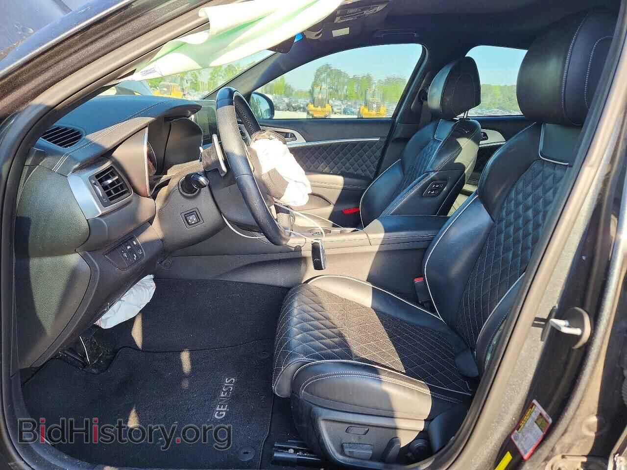 2020 GENESIS G70 - VIN: KMTG34LE4LU046997 - Фото 7